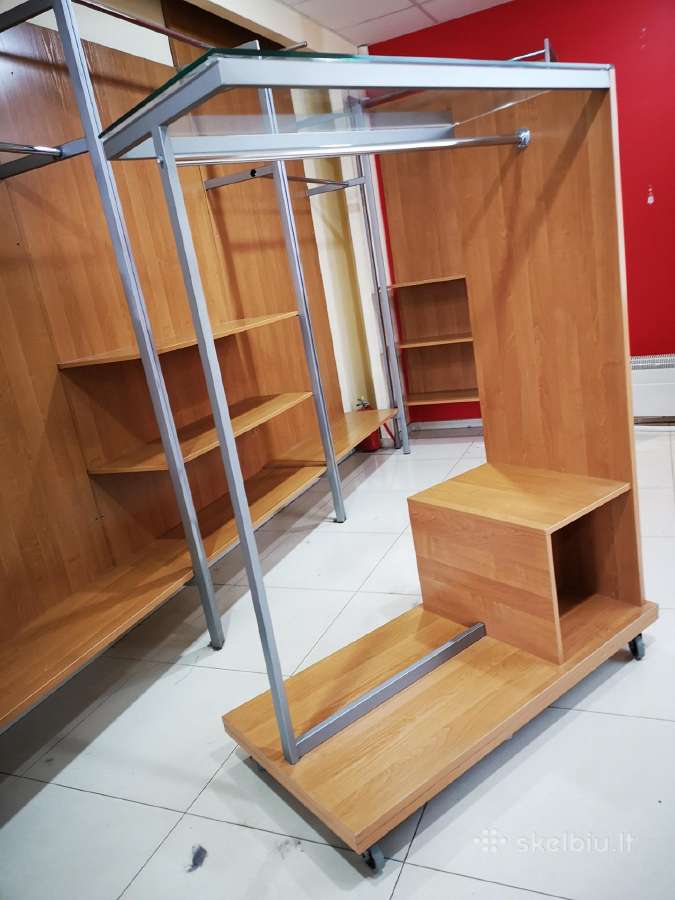 Parduodama prekybinė įranga rūbų parduotuvei - nuotraukos Nr. 4