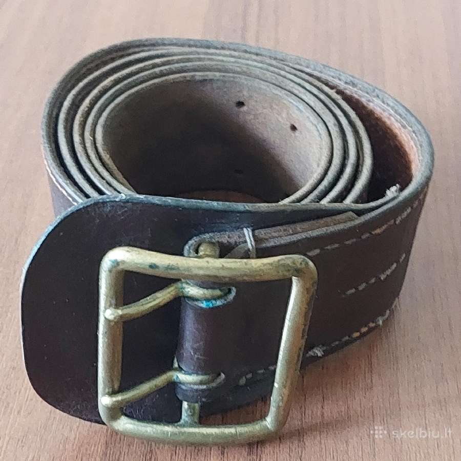Karinis naudotas diržas .Diržo plotis 4,9 cm. - nuotraukos Nr. 20