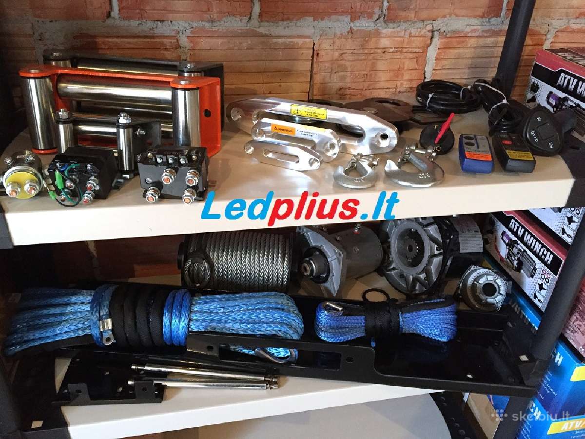 Elektrinės tempimo gervės 3000lb/ 12000lb/ 17000lb - nuotraukos Nr. 8