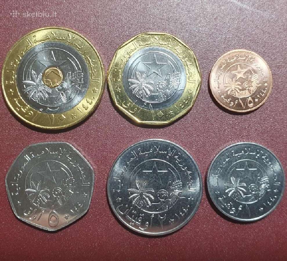 Mauritanija Ugijų 6 Vnt Setas 2018 - nuotraukos Nr. 2