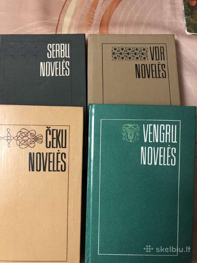 Vengrų , čekų , vokiečių , serbų novelės 4 knygos
