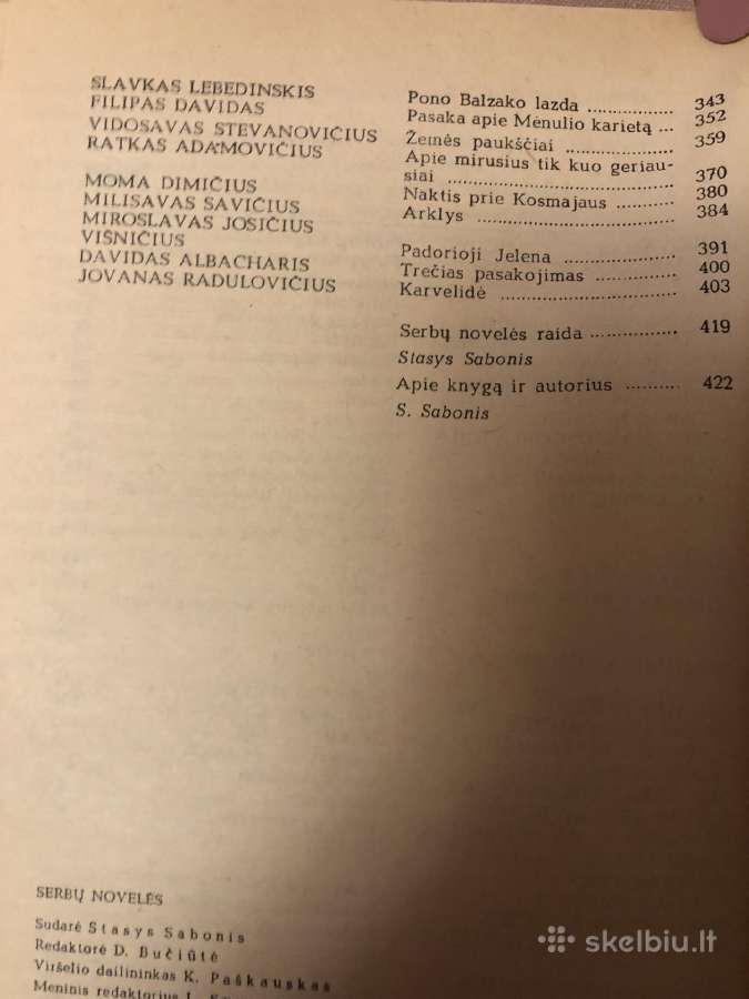 Vengrų , čekų , vokiečių , serbų novelės 4 knygos - nuotraukos Nr. 9