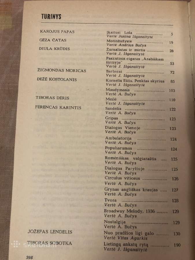 Vengrų , čekų , vokiečių , serbų novelės 4 knygos - nuotraukos Nr. 16