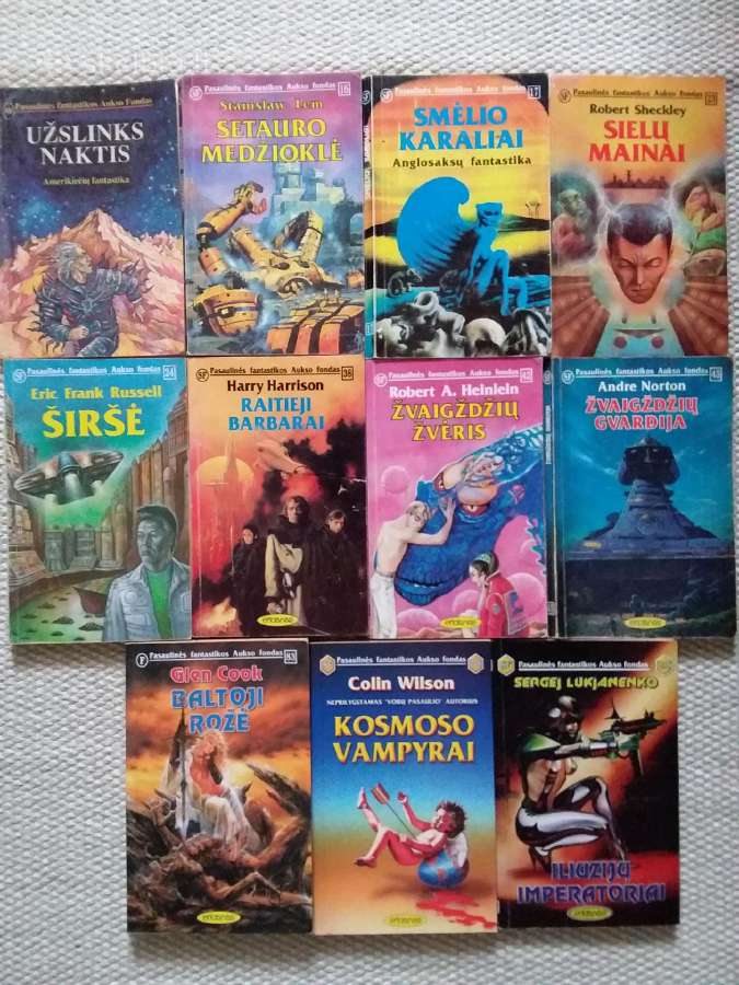 Žvaigždžių Žvėris Robert A. Heinlein 1996 m. - nuotraukos Nr. 5