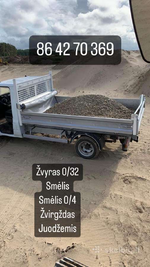 Žvyras, Smėlis, juodžemis - nuotraukos Nr. 2