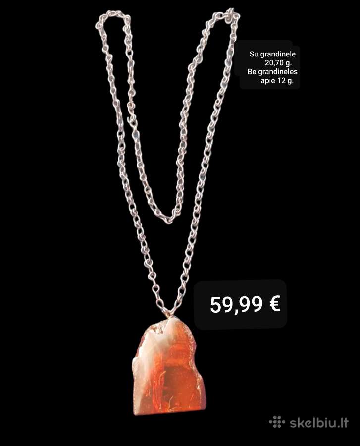 Vintaziniai Gintariniai Papuošalai - nuotraukos Nr. 19