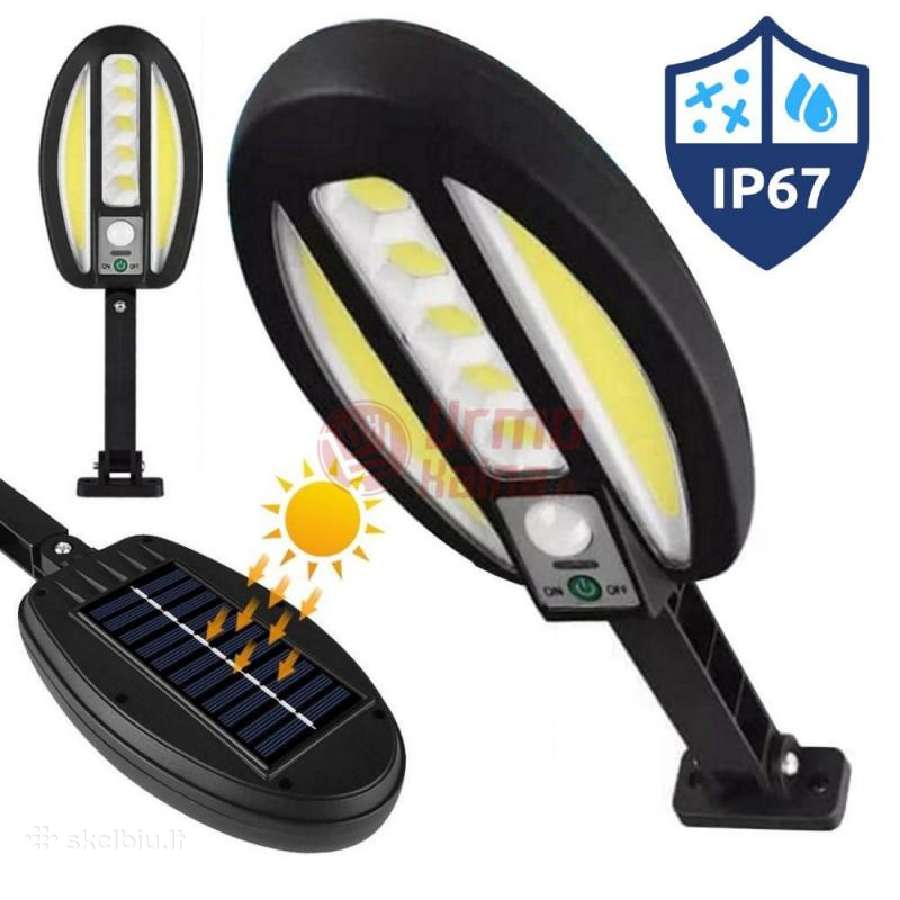 LED Lauko šviestuvai su saulės baterija - nuotraukos Nr. 6