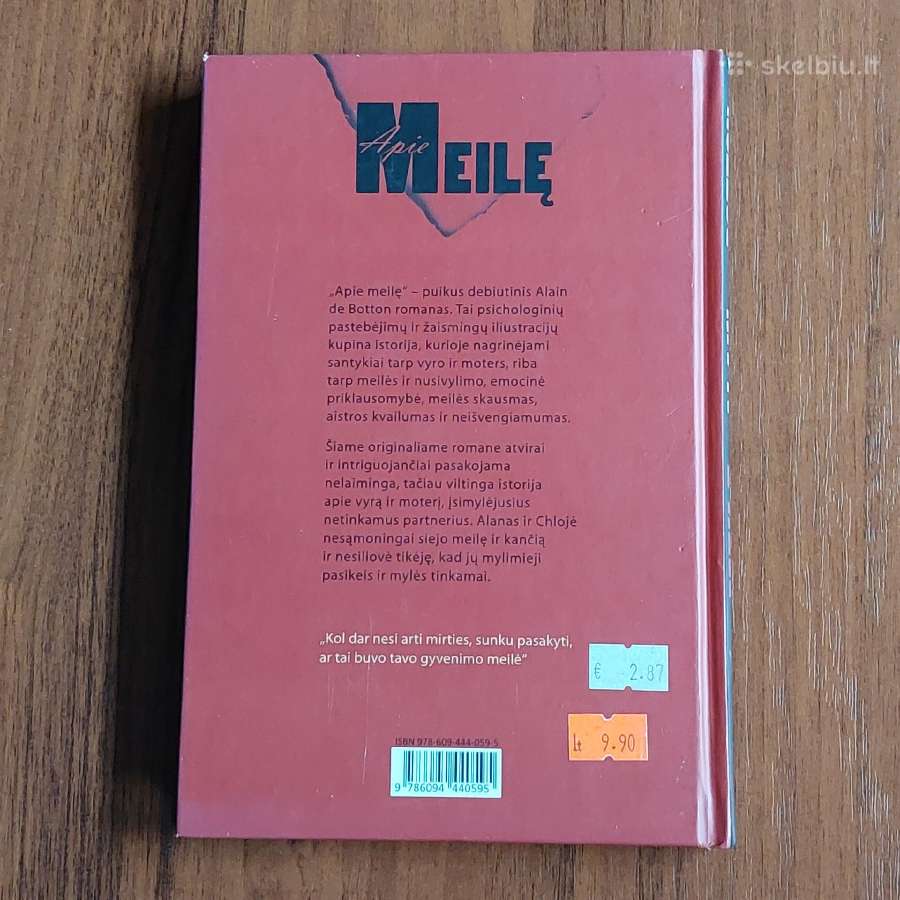 Alain de Botton - Apie meilė . - nuotraukos Nr. 6