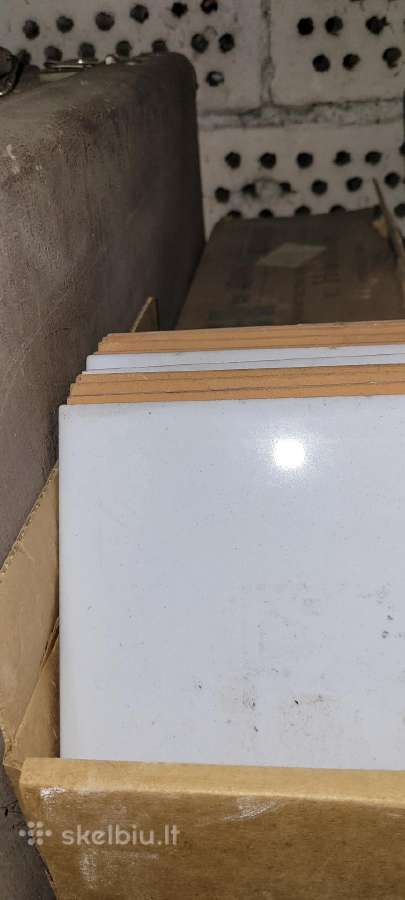 Baltos plytelės 15/15cm - nuotraukos Nr. 3