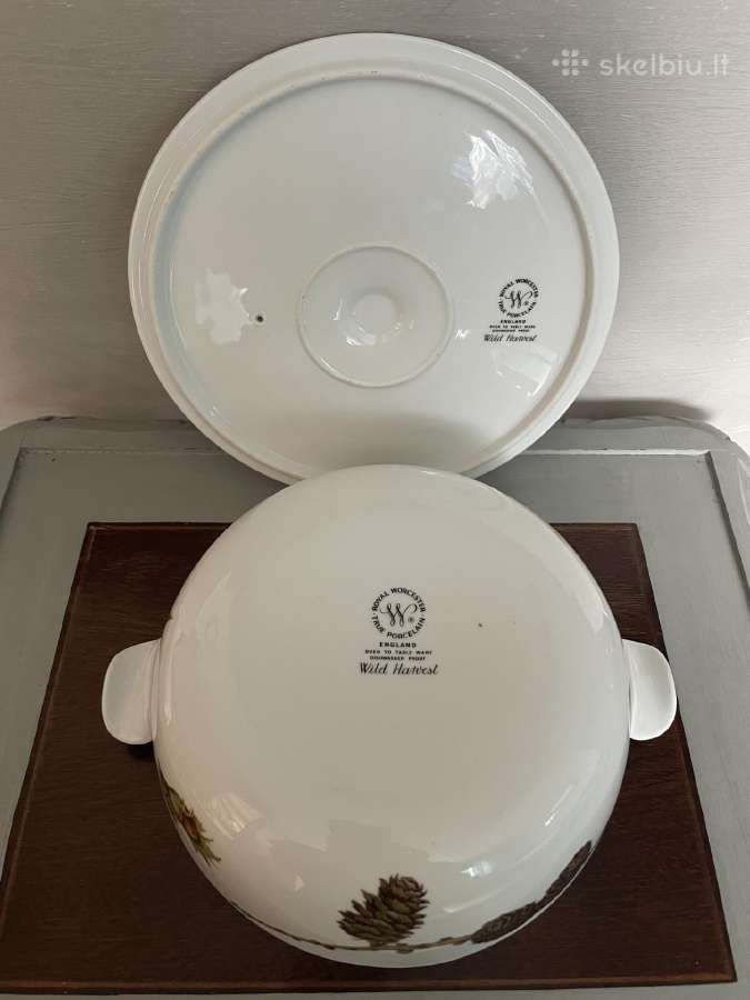 Puodas keramikinis Royal Worcester - nuotraukos Nr. 5