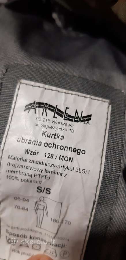 Kamufliažas Goretex, kariška apranga - nuotraukos Nr. 12