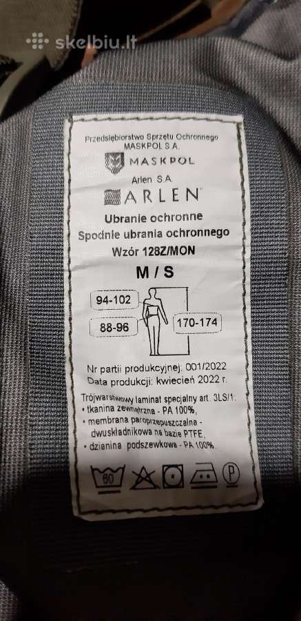 Kamufliažas Goretex, kariška apranga - nuotraukos Nr. 13