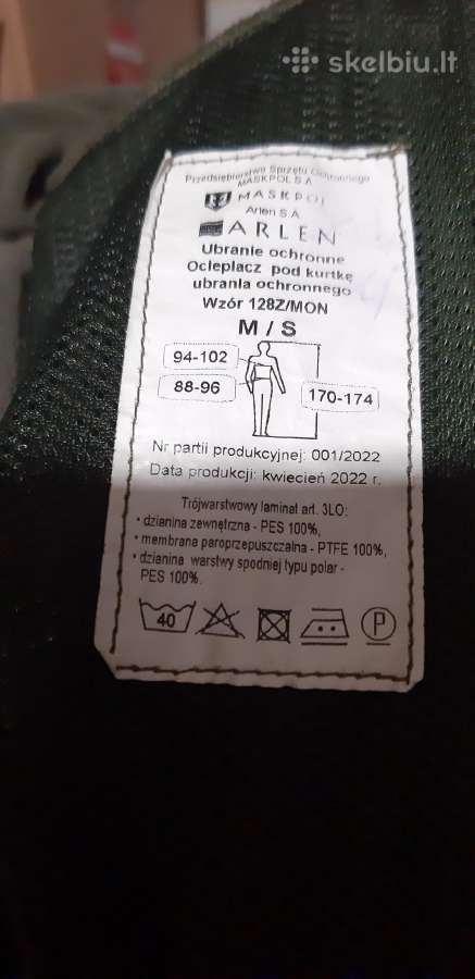 Kamufliažas Goretex, kariška apranga - nuotraukos Nr. 14