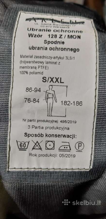 Kamufliažas Goretex, kariška apranga - nuotraukos Nr. 15