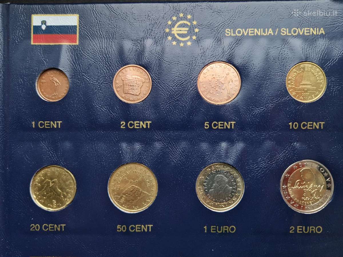 Slovėnijos Respublikos euro monetų rinkinys