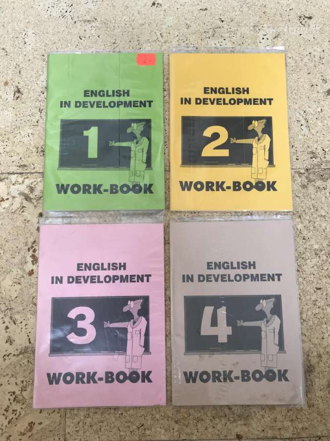 Pratybų vadovėliai English in development/ Задания
