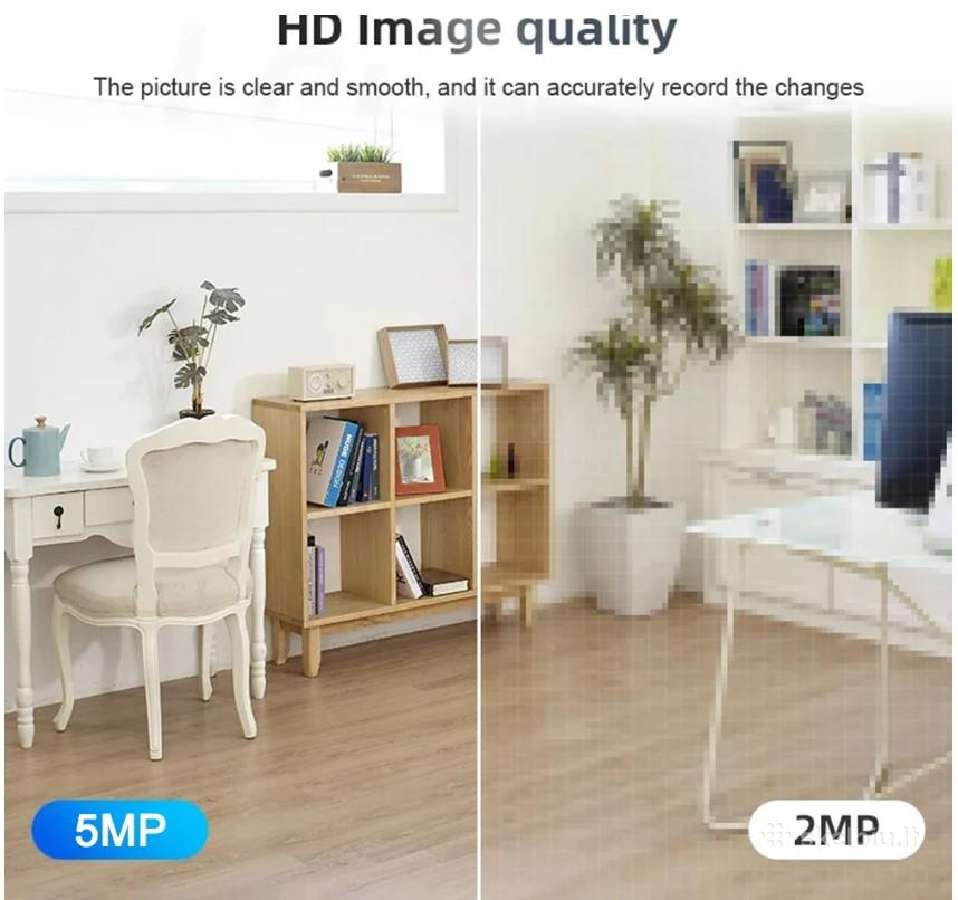 Ilgo veikimo WiFi slapta kamera - nuotraukos Nr. 6