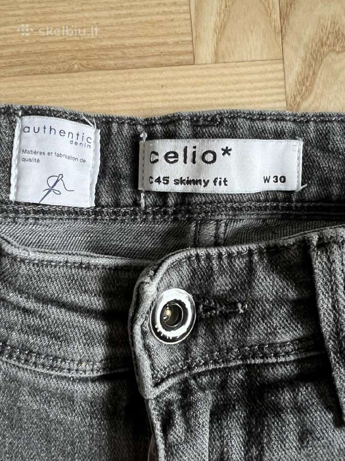 Celio pilki džinsai
