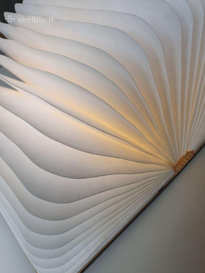 Gingko Book Light LED Usb medinis šviestuvas - nuotraukos Nr. 5