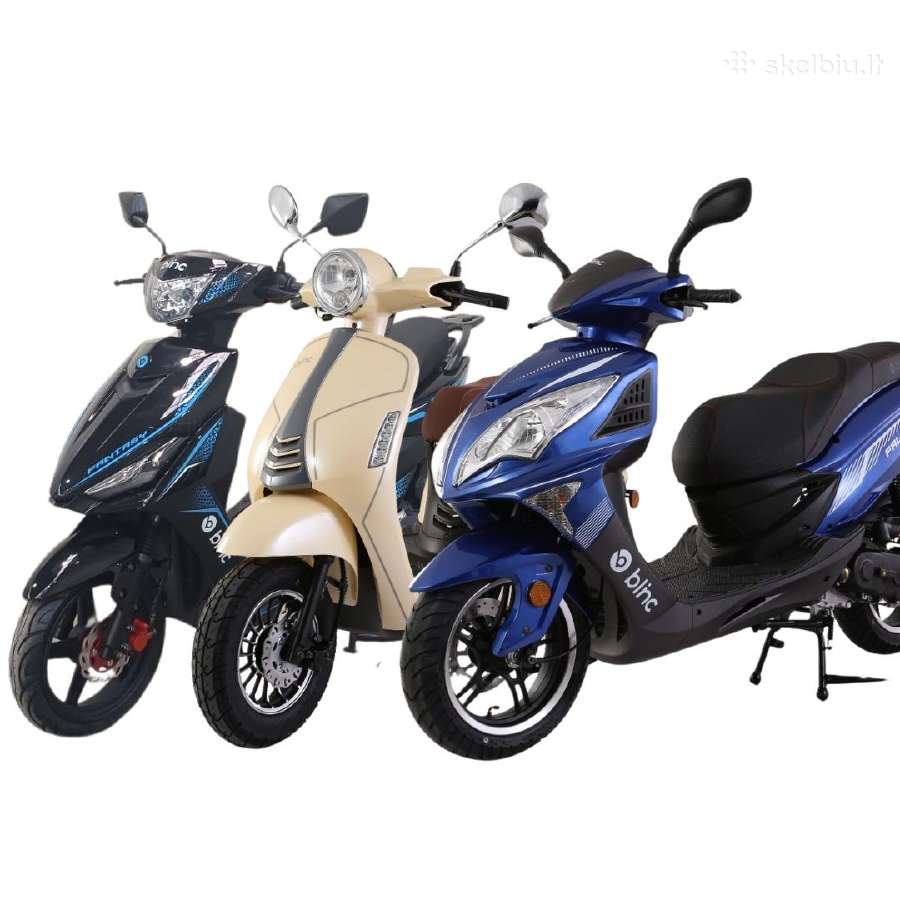 Perkamiausi motoroleriai Blinc 49cc-125cc - nuotraukos Nr. 2