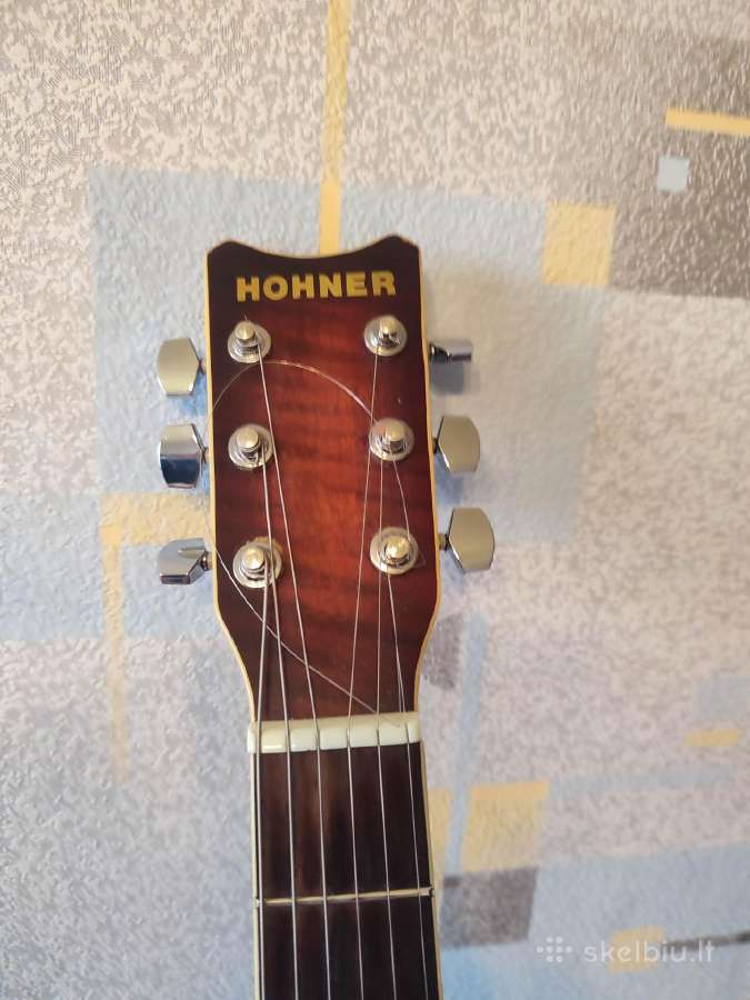 Akustinė gitara "Hohner" - nuotraukos Nr. 4