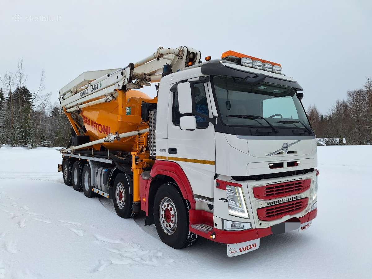 Betono siurblys / pompa 7m3 Klaipeda