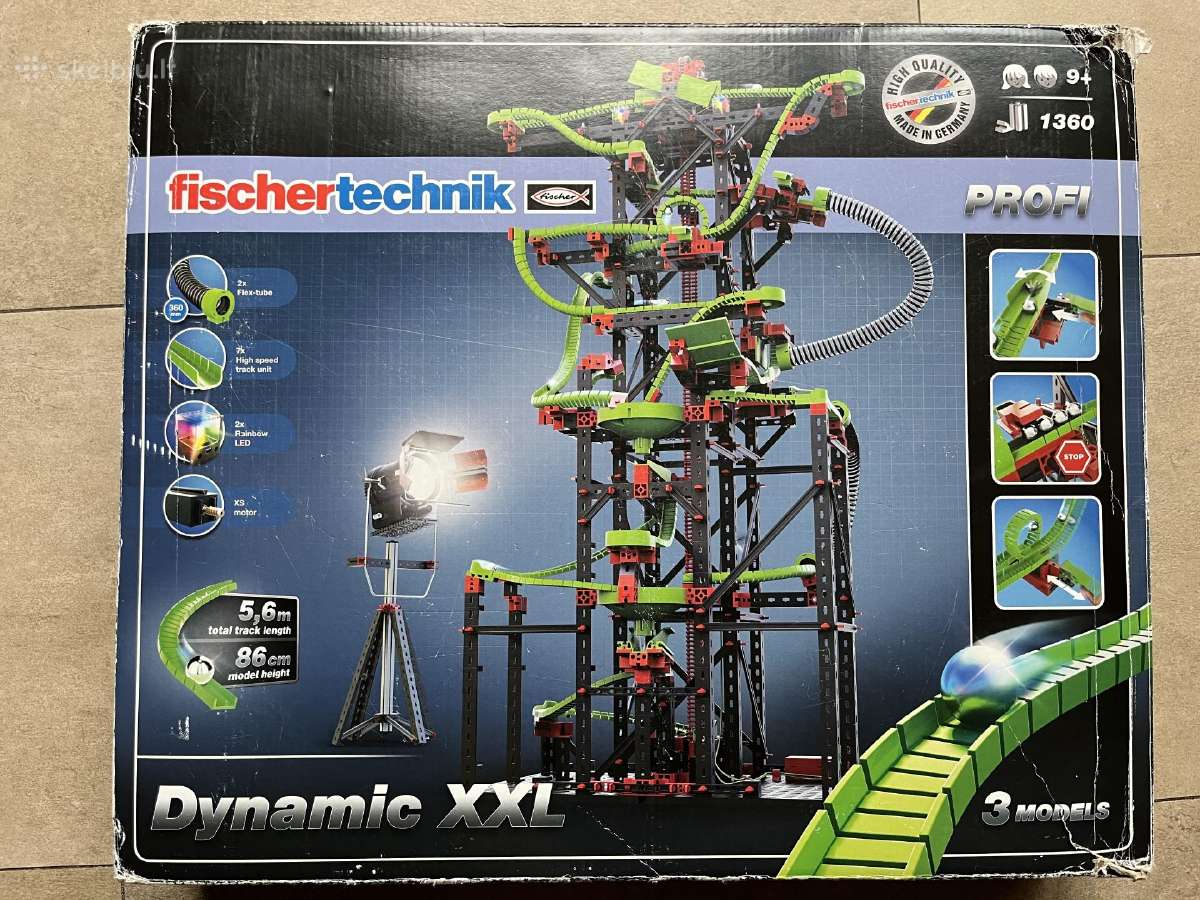 Konstruktorius Fischertechnik Dynamic XXL