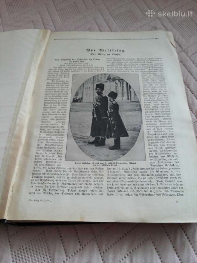 1914-1919m Karas žodžiais ir paveikslais - nuotraukos Nr. 7