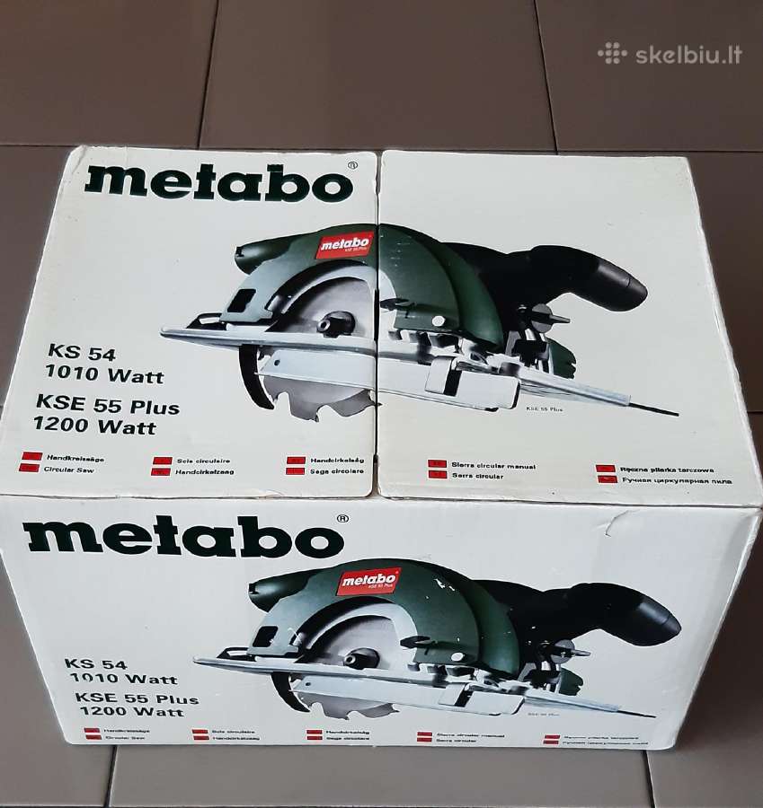 Pjūklas diskinis Metabo
