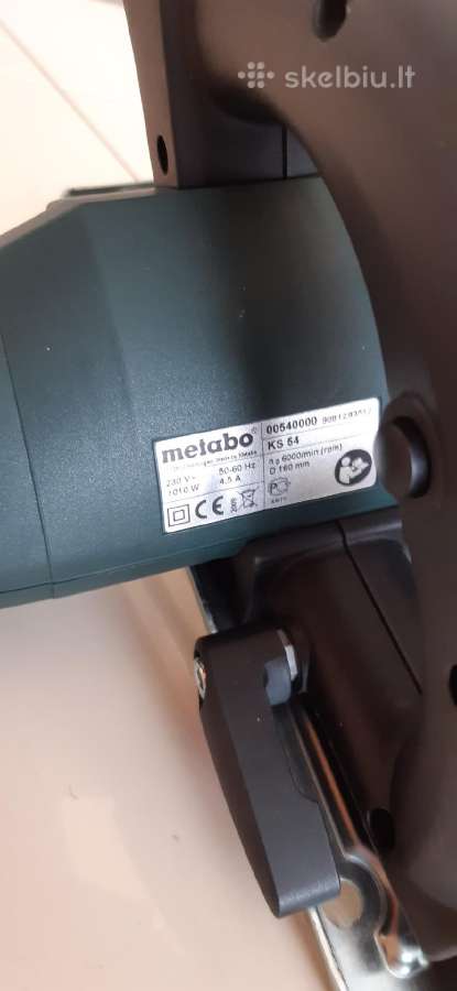 Pjūklas diskinis Metabo - nuotraukos Nr. 5