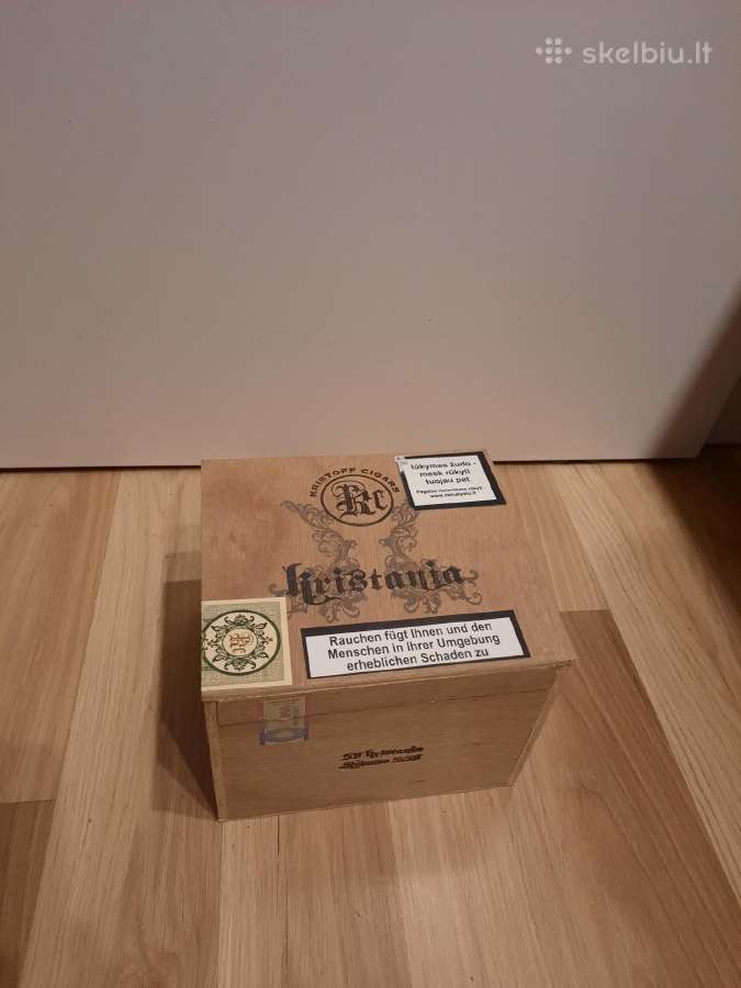 6. Cigarų dėžė Kristoff Cigars Nr.2