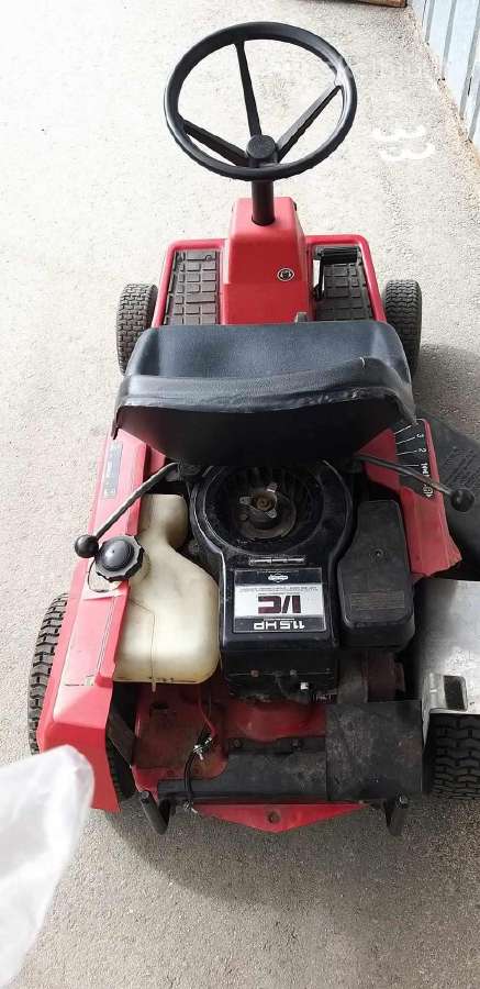 Rideris Sodo Traktorius Žoliapjovė Briggs Stratton - nuotraukos Nr. 11