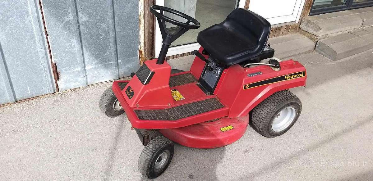 Rideris Sodo Traktorius Žoliapjovė Briggs Stratton - nuotraukos Nr. 8