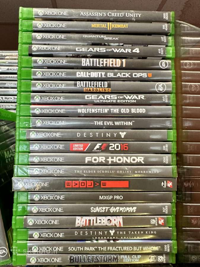 Xbox One Žaidimų pardavimas, keitimas, nuoma