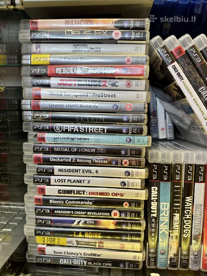 PS3 žaidimai-pardavimas, keitimas, nuoma - nuotraukos Nr. 2
