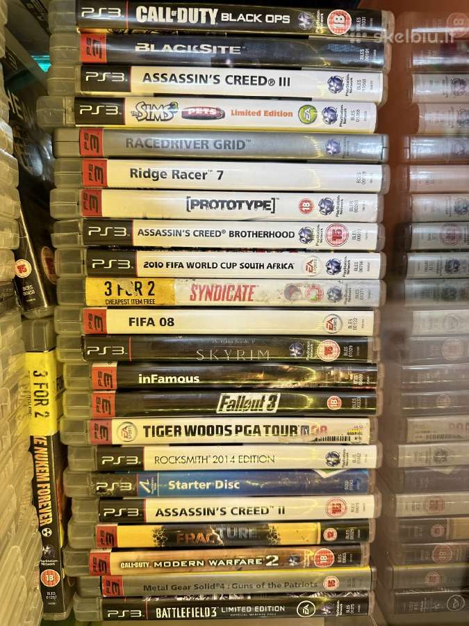 PS3 žaidimai-pardavimas, keitimas, nuoma - nuotraukos Nr. 4