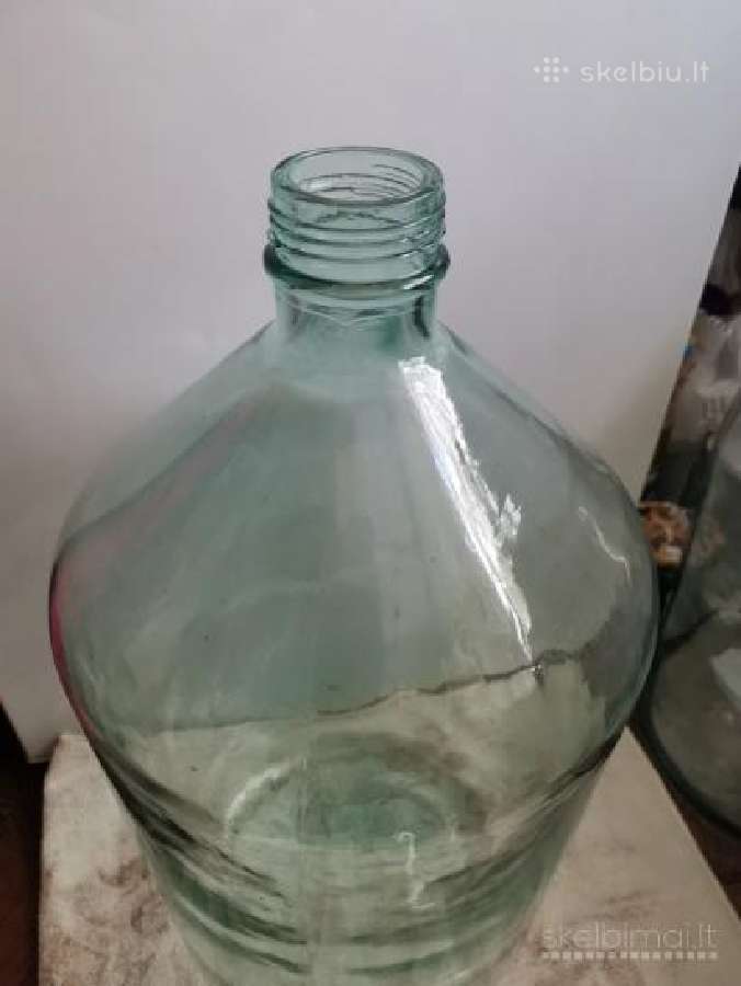 Vintažinis 20 ltr stiklainis. - nuotraukos Nr. 2