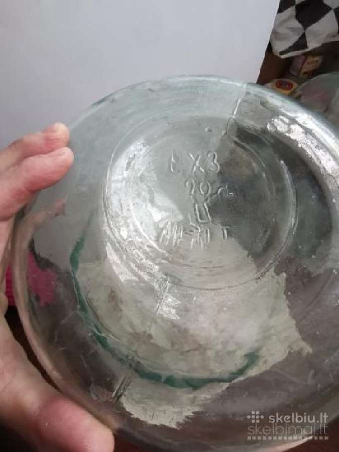 Vintažinis 20 ltr stiklainis. - nuotraukos Nr. 3