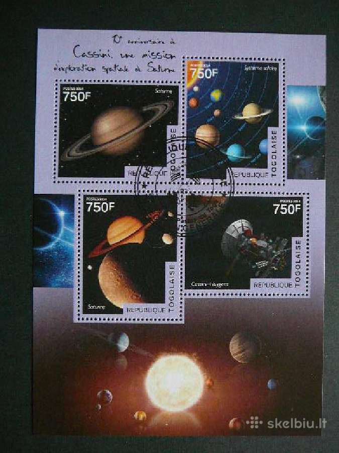 Kosmosas Saturnas Togas 2014 antsp. tg723