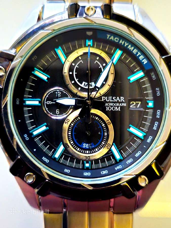 Parduodu Pulsar Watch Mens Vk67-x006
