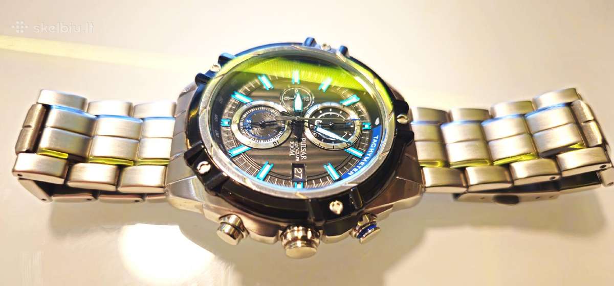 Parduodu Pulsar Watch Mens Vk67-x006 - nuotraukos Nr. 3
