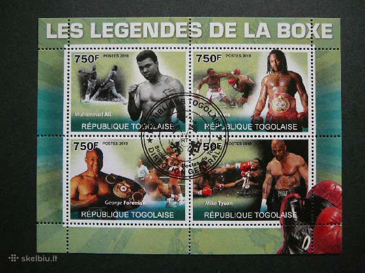 Boksas Legendos Togas 2010 antsp. tg731