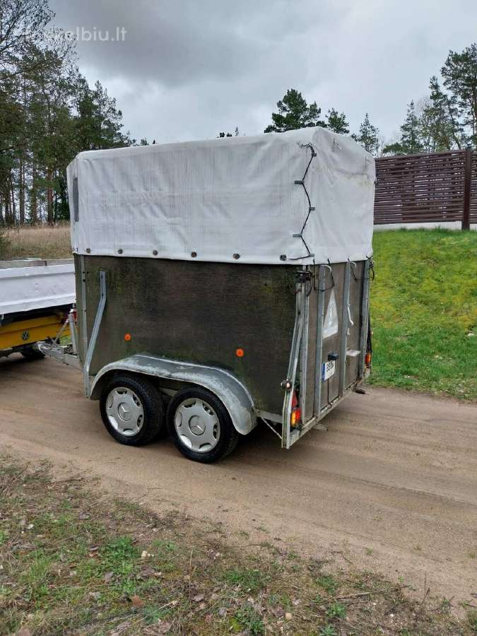 Parduodama priekaba gyvunams vezti - nuotraukos Nr. 2