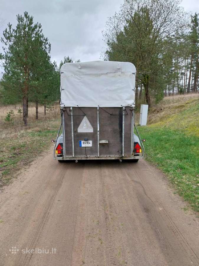 Parduodama priekaba gyvunams vezti - nuotraukos Nr. 3