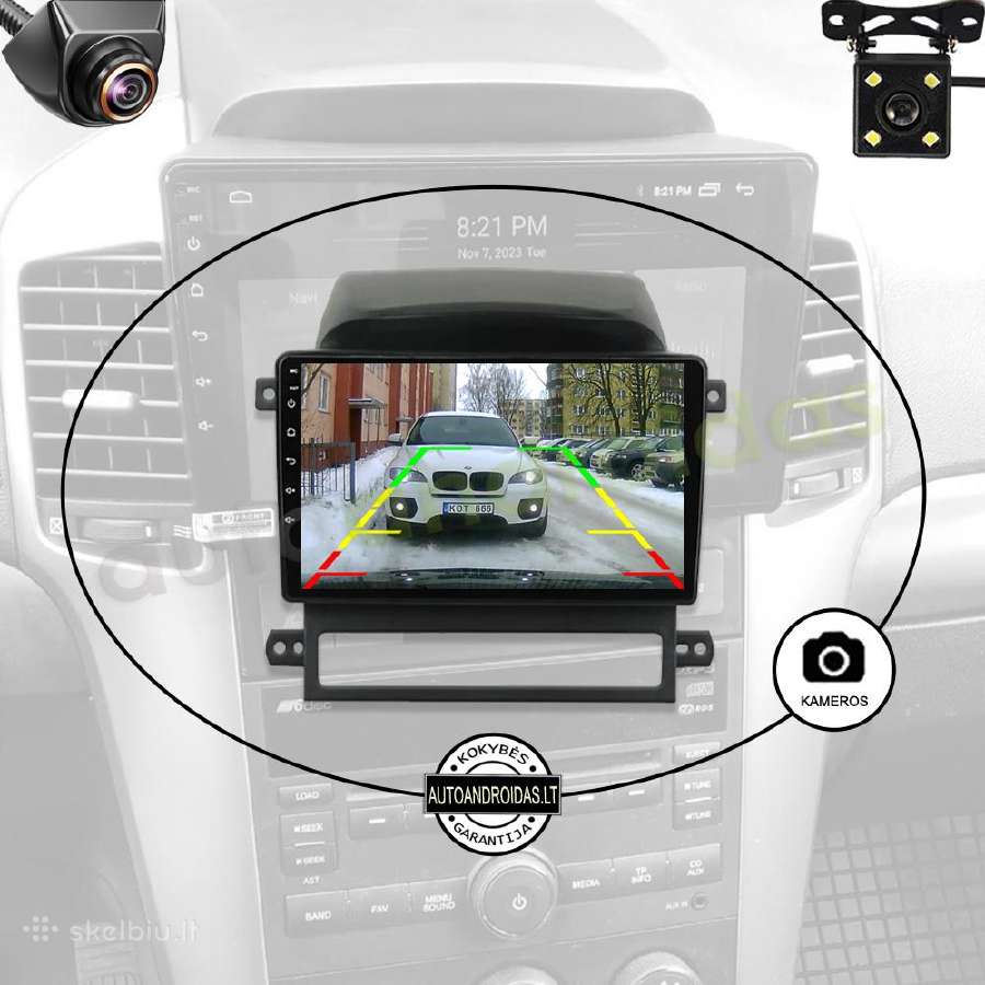 Chevrolet Captiva 2006-12 Android multimedia GPS - nuotraukos Nr. 7