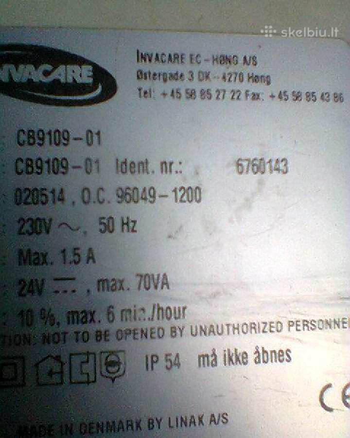 Prietaisas Cb9109-01 - nuotraukos Nr. 3