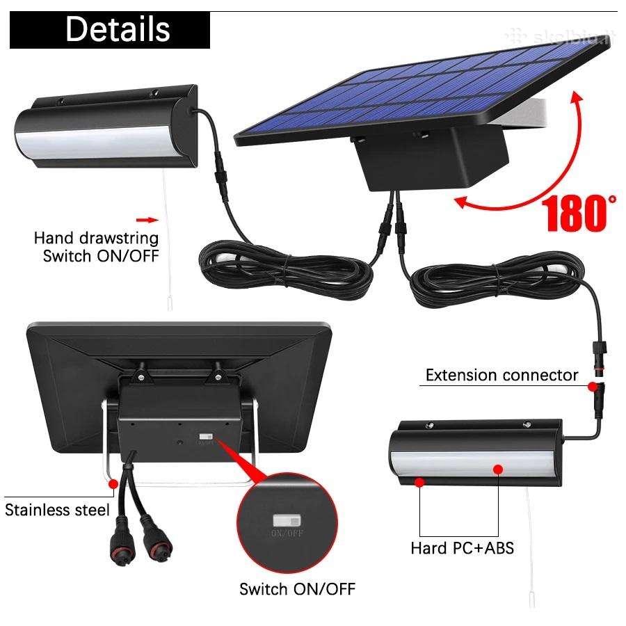 Šviestuvas LED lauko Solar - nuotraukos Nr. 4