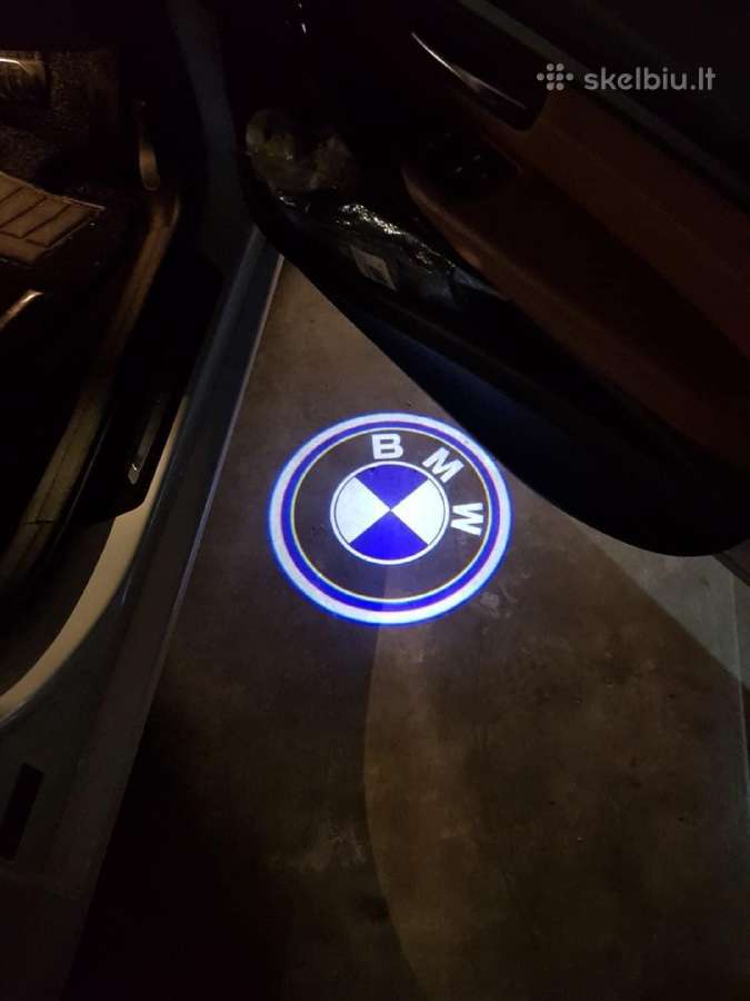 Bmw Audi MB Porsche LED durų logo projektoriai - nuotraukos Nr. 4