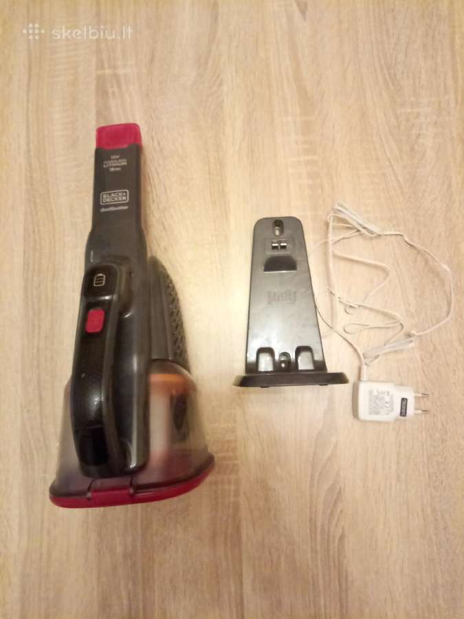 Akum. dulkiu siurblys Black+decker 335b