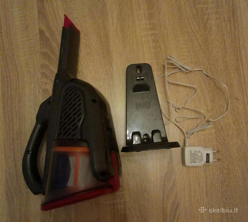 Akum. dulkiu siurblys Black+decker 335b - nuotraukos Nr. 4